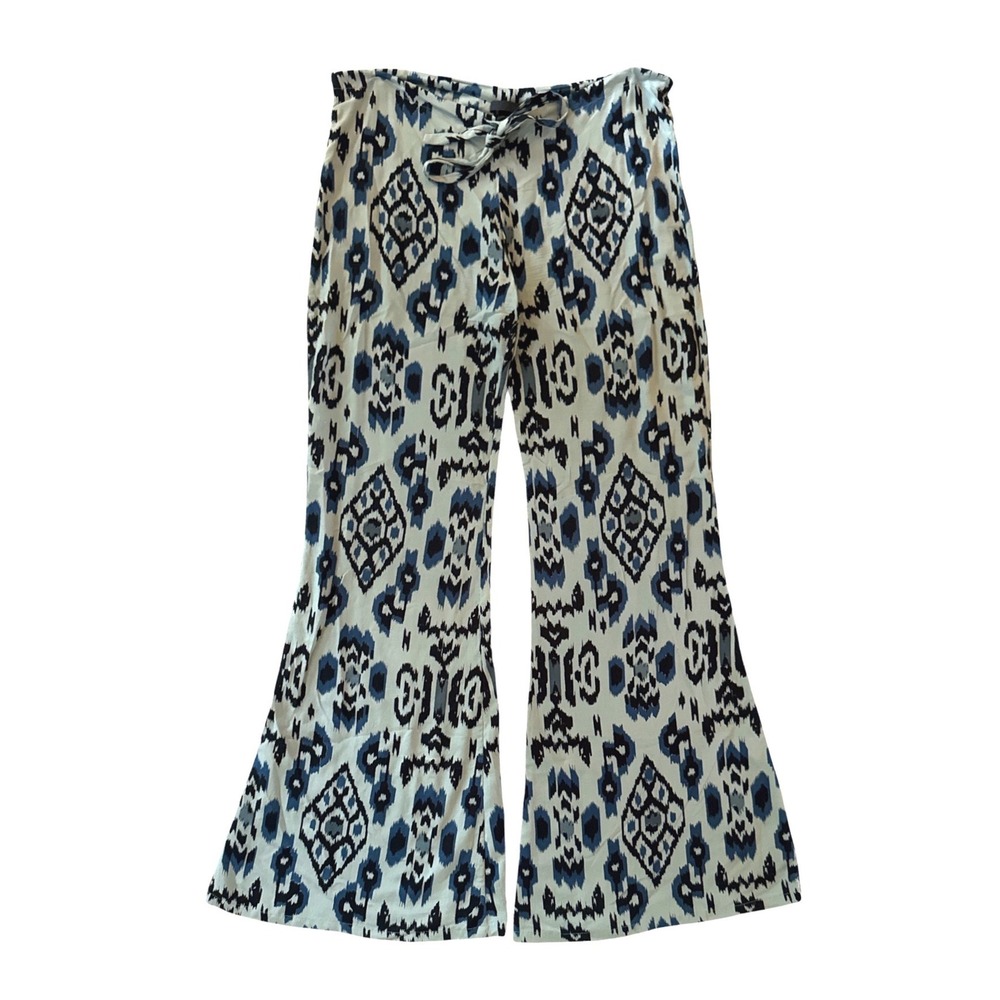 Indah Wide Leg Flare Pants Size Large